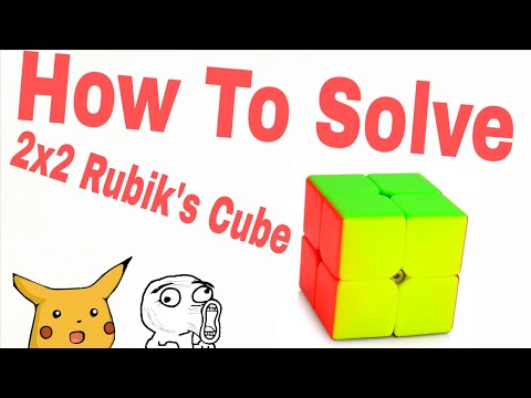 როგორ ავაწყოთ 2x2 რუბიკის კუბი | How To Solve 2x2 Rubik's Cube(Amazing)