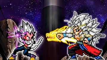 Vegeta SSJ5 OP (New) VS Xeno Goku V2 OP (all form) in Jump Force Mugen