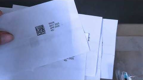 Variable QR Code printing demo with Batch Details