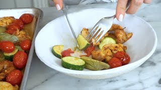 How to Make an Easy Sheet Pan Chicken Dinner by Pamela Salzman 4,163 views 5 years ago 4 minutes, 15 seconds