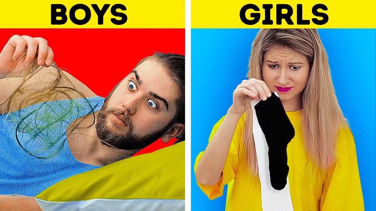 BOYS VS GIRLS - YouTube