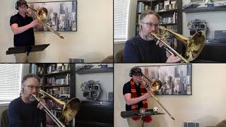 Star Wars - The Empire Strikes Back for trombone Quartet - Arr. Doug Sparks