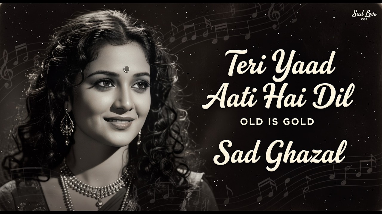 Teri Yaad Aati Hai Dil Tham Sa Jata Hai  - Heart Touching Sad Romantic Ghazal