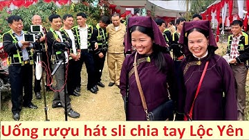 .Gái xinh Lộc Bình uống rượu hát sli đám cưới Lộc Yên