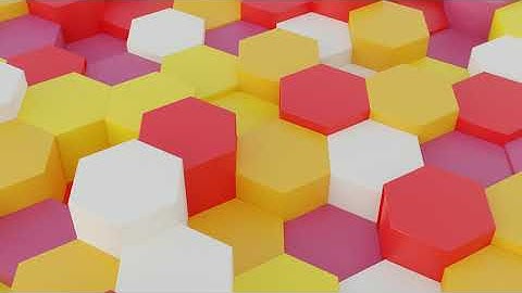 Hexagon Background Loop, Motion Graphics Hexagon - Free Stock Footage