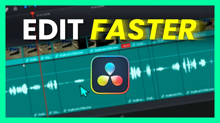 Fastest Editing Workflow in DaVinci Resolve! - Perfect for Tutorials and How To Vids!