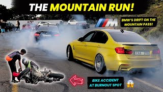 THE MOUNTAIN RUN! | BMW M2, M3, M4 and many more GO CRAZY! BURNOUTS, REVS & MORE! 🔥