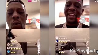 Lil Boosie on live with Girl Tw3rking And her kids come in 🤦🏽‍♀️