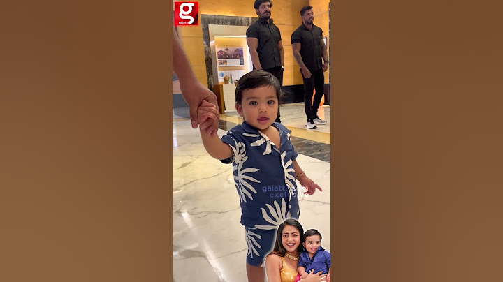 Amala Paul அம்மா Wait பண்ணுங்க🥰Cute-ஆ நடந்து வந்த மகன் Ilai💥