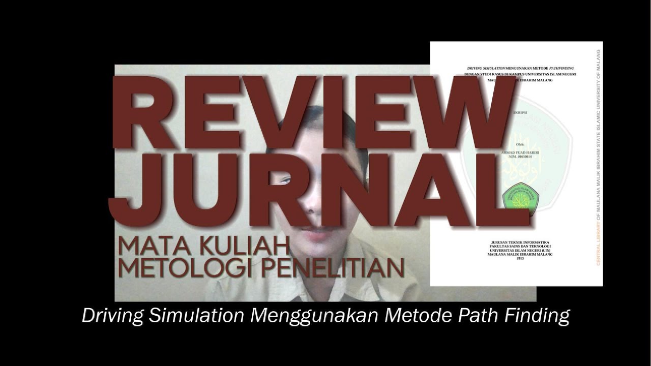 REVIEW JURNAL Driving Simulation Menggunakan Metode Pathfinding - YouTube