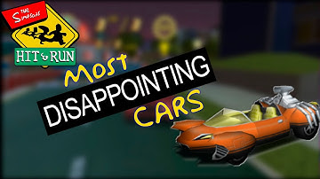 5 Disappointing Cars in The Simpson