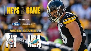 Coach Mike Tomlin gives his keys to winning the game against the Dolphins | Pittsburgh Steelers