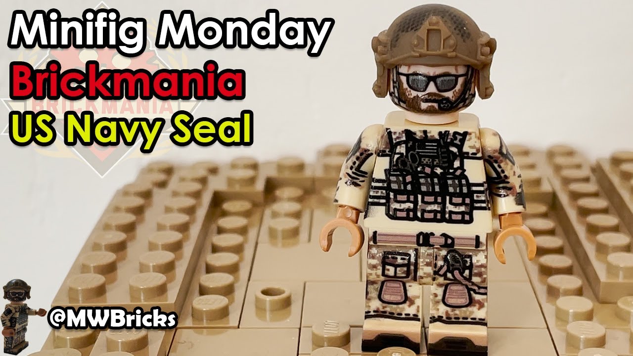 Guarantee Pay secure Brickmania Modern US Navy SEAL Minifig lego The