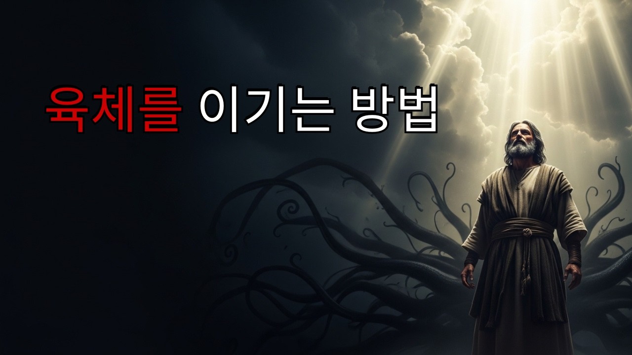 육체의 종노릇을 끊고 영적 통제를 회복하는 방법