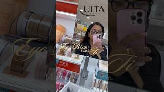 ✨Thank you @ultabeauty for my WAX + TINT Experience ✨ #eyebrows #browtint #ultabeauty #beauty