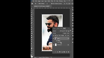 how to put border in photo in Photoshop || #shorts #photoshop  @Streak Motion