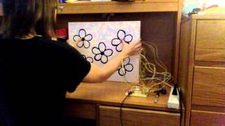 Capacitive-Touch Light/MIDI Arduino Painting -- Digital Final Project