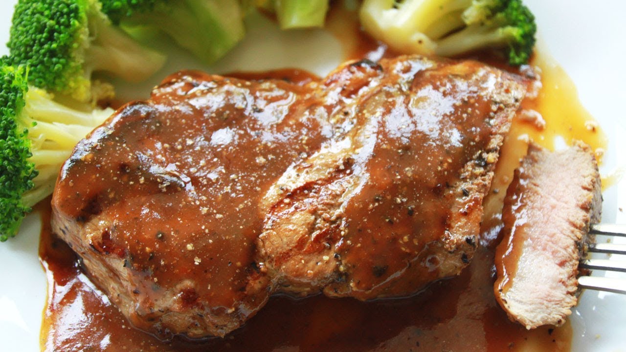 สูตรหมักสเต็กหมูพริกไทยดำ สูตร1 พร้อมวิธีย่างสเต็ก l กินได้อร่อยด้วย