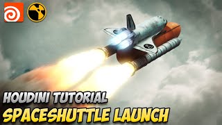 🚀NASA Space Shuttle VFX  – Houdini FX Tutorial