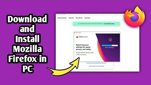 How to Download and Install Mozilla Firefox