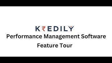 Kredily Performance Management Software | Feature Overview