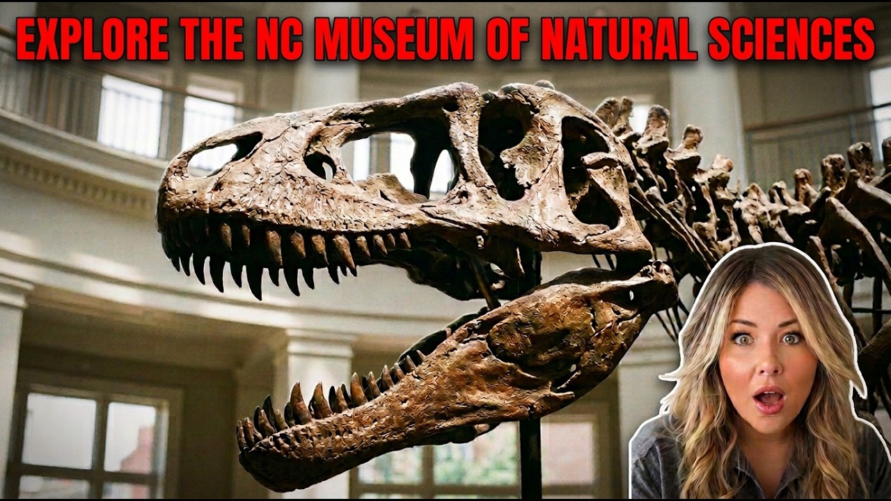 EXPLORE the NC Museum of Natural Sciences - 4K Walking Tour