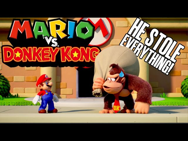 Mario Vs Donkey Kong (Switch) World 1 All Gold Stars