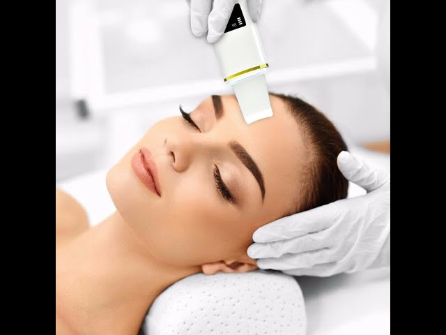 Ultrasonic Skin Scrubber Facial Spatula Blackhead Remover Facial Deep  Cleansing Face Lift Machine Peeling Shovel Pore