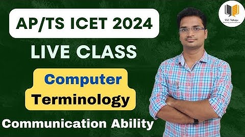 Class - 29 | Computer Terminology | Concepts with PYQ questions | AP ICET 2024 | TS ICET 2024 |