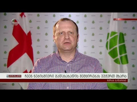 ზურაბ ჯაფარიძე: ჩვენ ნებისმიერი გადასახადის შემცირებას ვუჭერთ მხარს
