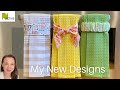 Hanging tea towels    my 3 new easier designs