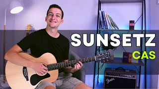 How to Play Sunsetz (Cigarettes After Sex) l Guitar Lesson with Chords