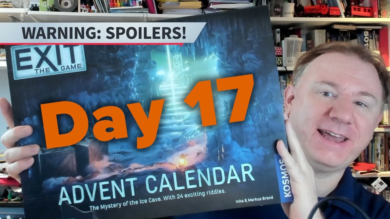 Exit the Game Advent Calendar Day 17 The Mystery of the Ice Cave