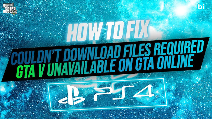 How to fix GTA Online files required to play error