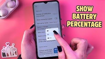 How to Show Battery Percentage on Xiaomi Redmi 10