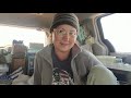 Sleeping in a Dirt Lot Overnight in Texas | Solo Female Van Life |