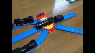 プラレール trackmaster 転車台 トーマス モリー レール レイアウト 