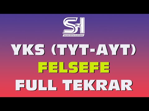 2024 YKS Felsefe FULL Tekrar (TYT-AYT) #tytfelsefe #aytfelsefe