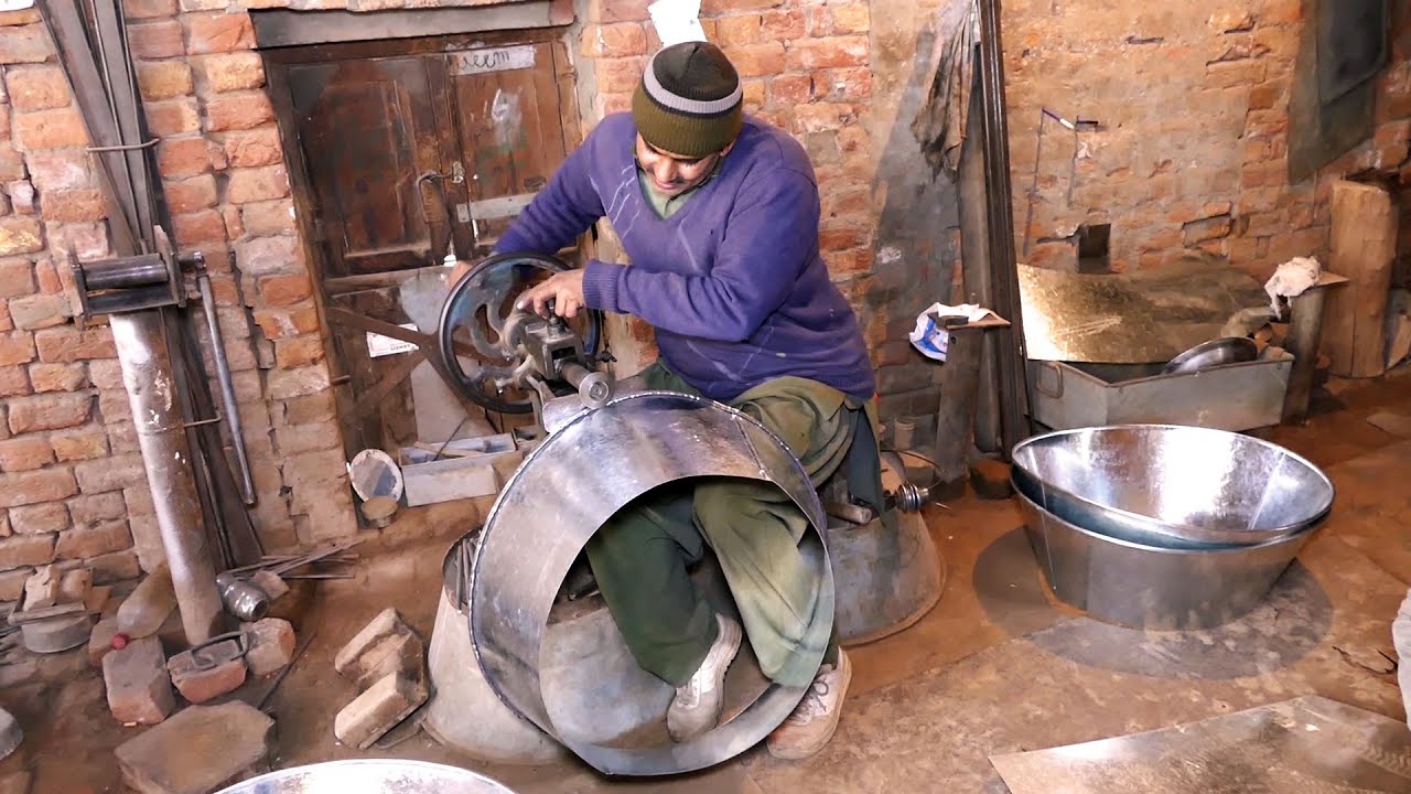 Metal Tub Making With Amazing Skills YouTube