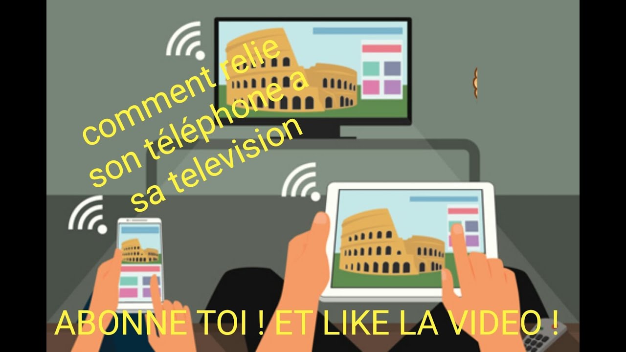 COMMENT DIFFUSER SON TELEPHONE SUR SA TELEVISION // TRES SIMPLE A