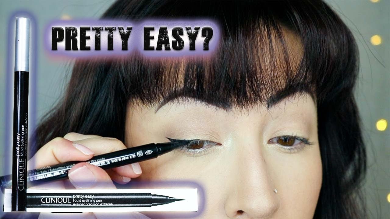 fire gange atomar klog Clinique Pretty Easy Eyelining Pen | Review, Demo, Wear-Test! - YouTube