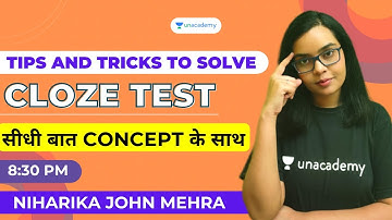 Tips & Tricks For Solving Cloze Test | सीधी बात CONCEPT के साथ | SBI IBPS 2021 |Niharika John Mehra