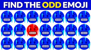 FIND THE ODD EMOJI OUT to Beast this Quiz! | Odd One Out Puzzle | Find The Odd Emoji Quizzes by Brain Busters 11,824 views 1 month ago 10 minutes, 13 seconds