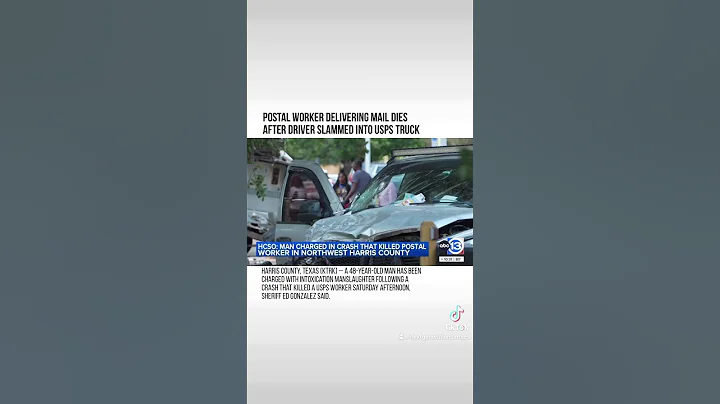 Postal worker delivering mail dies after driver slammed into USPS truck