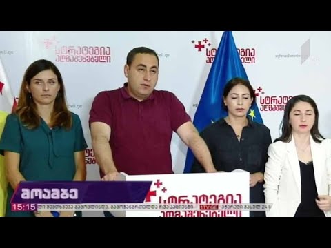 ბრიფინგი პარტიაში „სტრატეგია აღმაშენებელი“