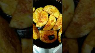 Eggplant fry recipe ? বেগুন ভাজি shorts shortvideo eggplantrecipe