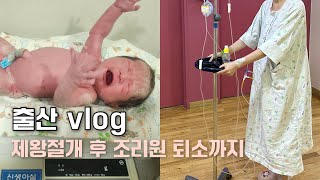 출산 브이로그 | 38주 제왕절개 후기, 통증이 없어지긴 하는 건가요…? | 조리원 천국에서의 9박 10일
