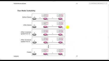 Count to Infinity: Node Instability Problem in Routing