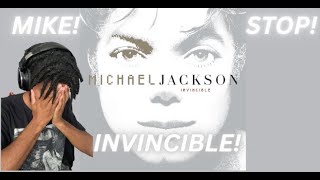 MIKE YOU TOUCHED MY HEART WITH THIS ALBUM!!! Michael Jackson Invincible Album Reaction/Review