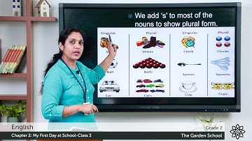 Grade 2 English Chapter 2 Class 3 My First Day at School Exercise Part 2